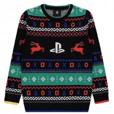 GX457: Kids Playstation Knitted Christmas Jumper ( 6-13 Years)